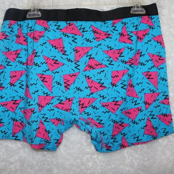 MeUndies retro skating rink 1980s flashback men's or unisex boxer briefs 3XL new - Picture 3 of 4